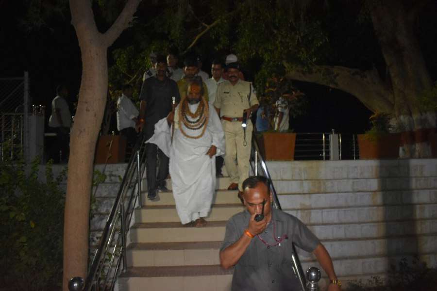 Computer baba stopped the illegal excavation