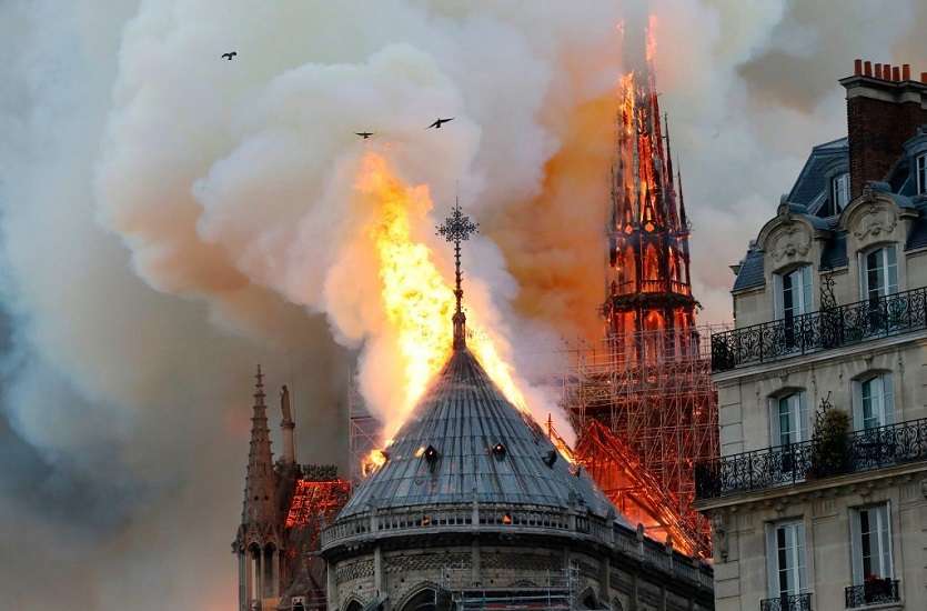 Notre Dame fire