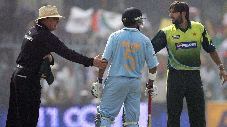 gambhir vs Afridi