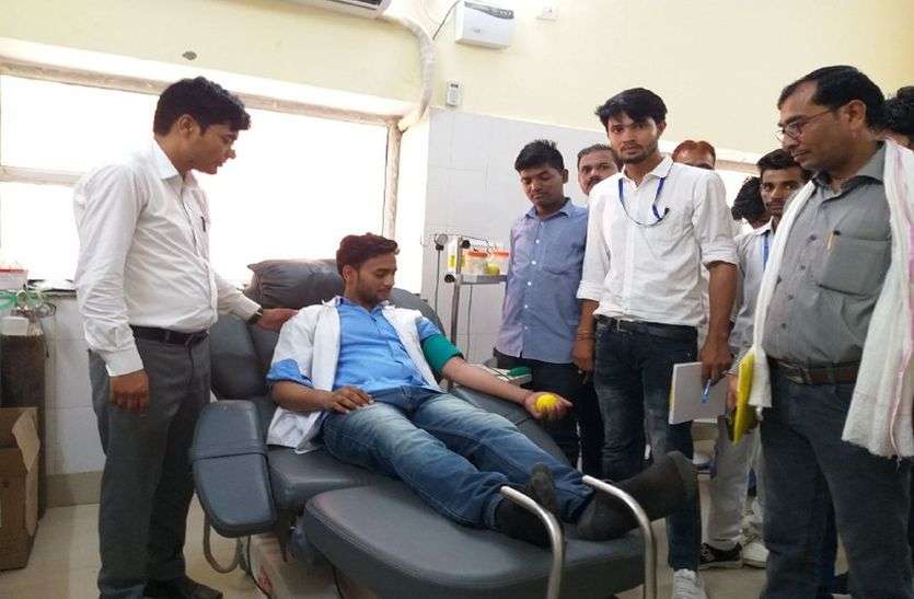 blood donestion camp in alwar रक्तदान करना जीवनदान करने के समान है