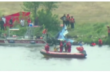 Plane crashes into river at airshow in Poland, killing pilot VIDEO: पोलैंड में एयर शो के दौरान बड़ा हादसा, पायलट की मौत