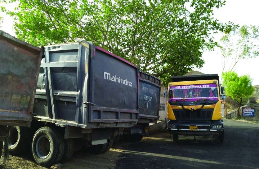 Mafia now has a Jugaad machine in gravel mining. बजरी खनन में अब माफिया ने इजाद की जुगाड़ मशीन