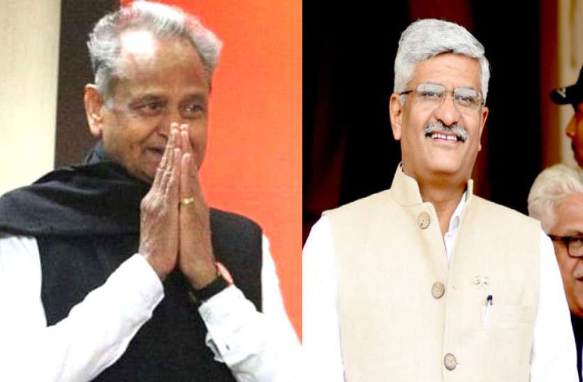 gajendra singh shekhawat meet ashok gehlot जल शक्ति मंत्री गजेंद्र सिंह से मिल सकते हैं सीएम गहलोत, बेटे वैभव की करारी शिकस्त के बाद होगा आमना-सामना