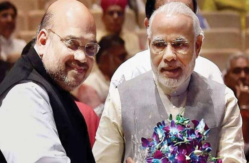 amit shah and narendra modi संसद भवन में भी PM के पास रहेंगे शाह, मिला बराबर वाला कमरा