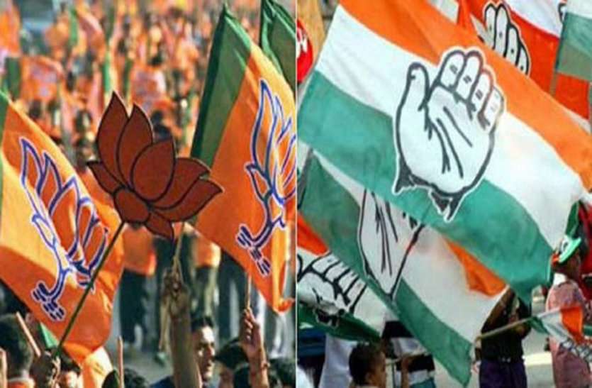 bjp v/s congress