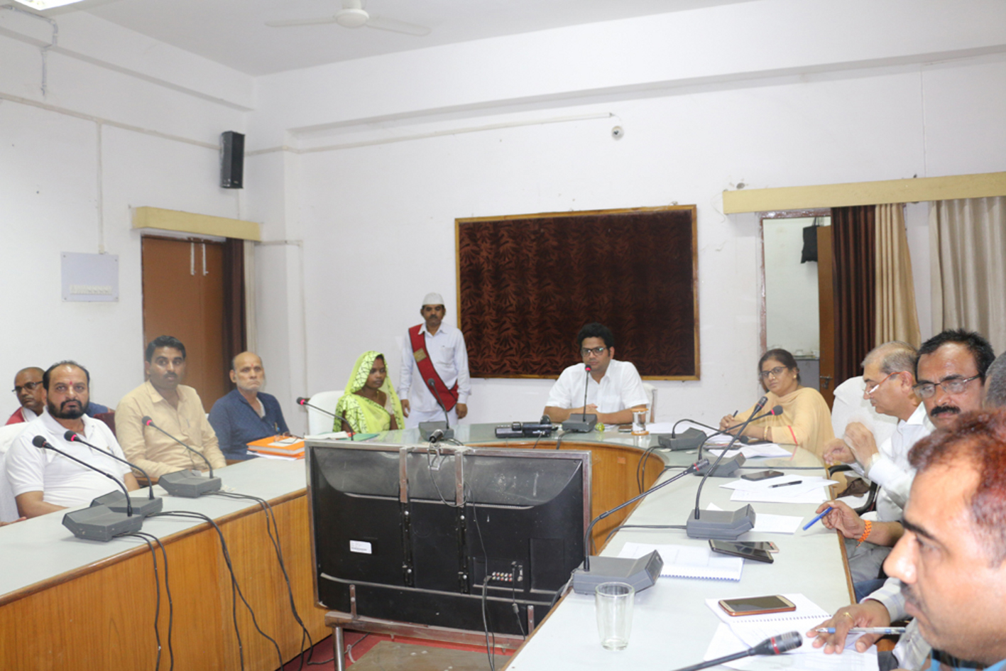 Chandia discussion create smart cities चंदिया को स्मार्ट सिटी बनाने हुई चर्चा