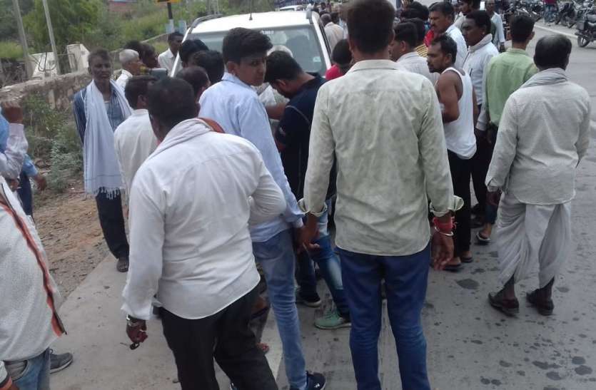 accident कार की टक्कर से वृद्धा की मौत