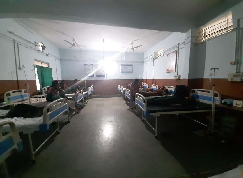 Injured in hospital