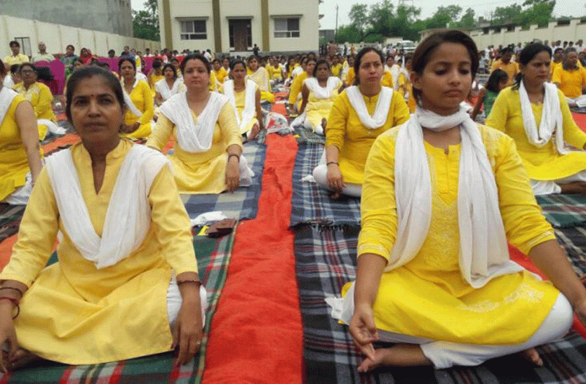 Pancham International Yoga Day 2019 Will be celebrated in Ayodhya धर्म कर्म की नगरी अयोध्या में भी हर्ष और उल्लास के साथ मनाया जायेगा पंचम अन्तर्राष्ट्रीय योग दिवस