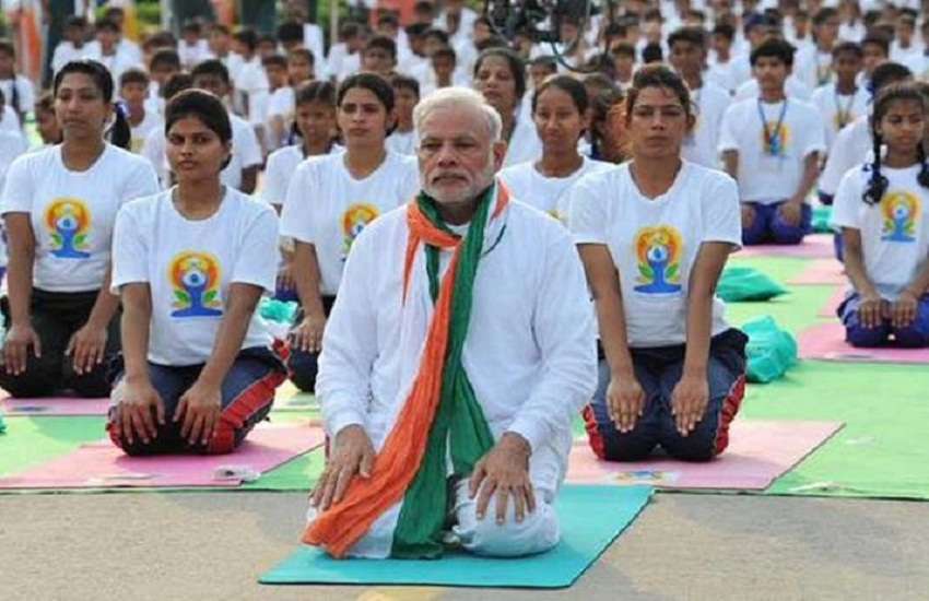 pm modi yoga