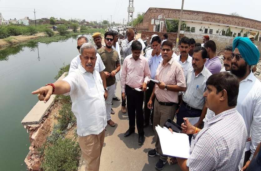 bharatpur Bharartur news: शहर भ्रमण के दौरान किस पर नाराज हुए चिकित्सा राज्यमंत्री...