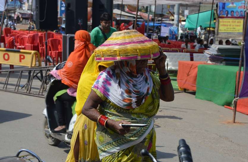 mp temperature 40 degrees crossed over, heat waves alert नौतपा से पहले आग उगल रहा सूरज, पारा 40 के पार पहुंचा
