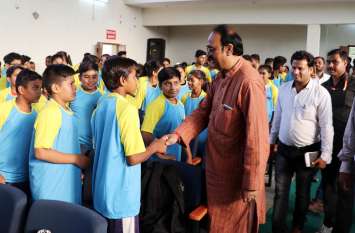 Vidyarthi his future creator himself, Speaker Prajapati विद्यार्थी अपने भविष्य के निर्माता स्वयं , विधानसभा अध्यक्ष प्र्रजापति