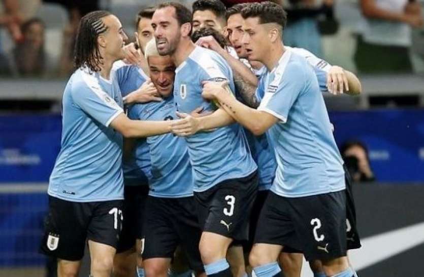 uruguay vs chile कोपा अमेरिका : चिली की टूर्नामेंट में दूसरी हार, अब उरुग्वे ने 1-0 से हराया