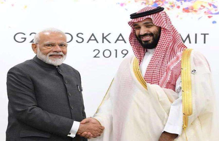 पीएम मोदी और प्रिंस सलमान