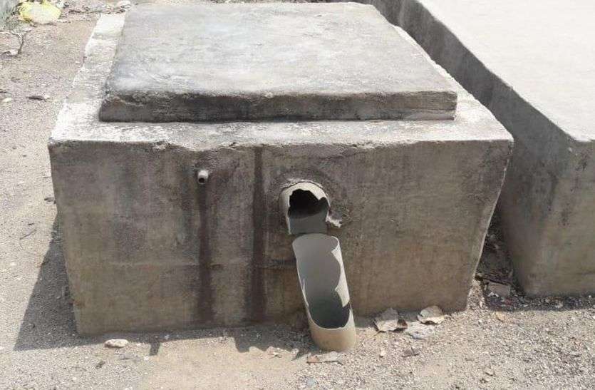 Rain water harvesting system इस बार भी सरकारी भवनों में बदहाल रेन वाटर हॉर्वेस्टिंग सिस्टम