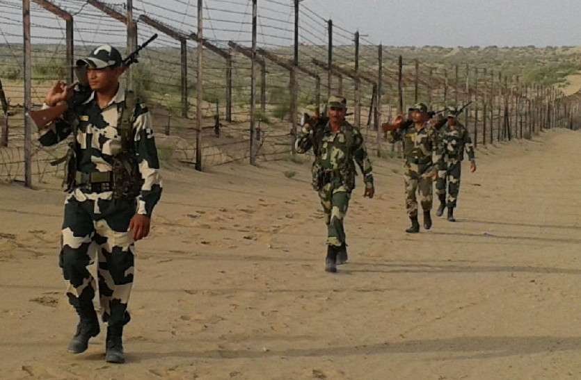 jaisalmer news भारत-पाक सीमा से लगते पांच किमी क्षेत्र में भ्रमण पर रोक