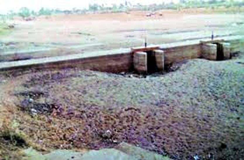 enikat ne ghonta baandhon ka gala in bhilwara एनिकट ने घोंटा बांधों का गला