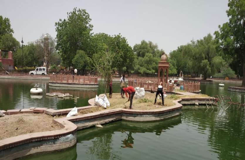 bikaner : Cleanliness, remove encroachment in major tourist sites बीकानेर के प्रमुख पर्यटन स्थल में कराई साफ-सफाई, हटवाए अतिक्रमण