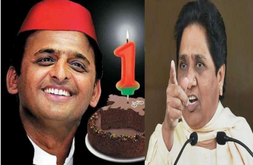 AKHILESH YADAV महागठबंधन के साथियों ने भी नहीं दी अखिलेश को जन्मदिन पर बधाई