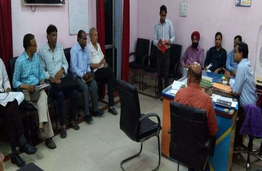 gangapurcity news बैठक में की समीक्षा, दिए निर्देश