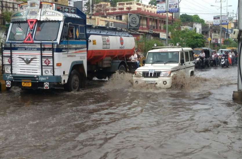 Heavy rain in rajasthan बड़ी खबर : देशभर में मानसून सक्रिय, 12 जुलाई तक राजस्थान के कई जिलों में भारी बारिश होने के आसार
