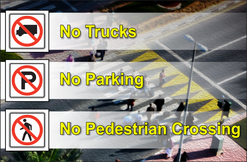 traffic sign rules
