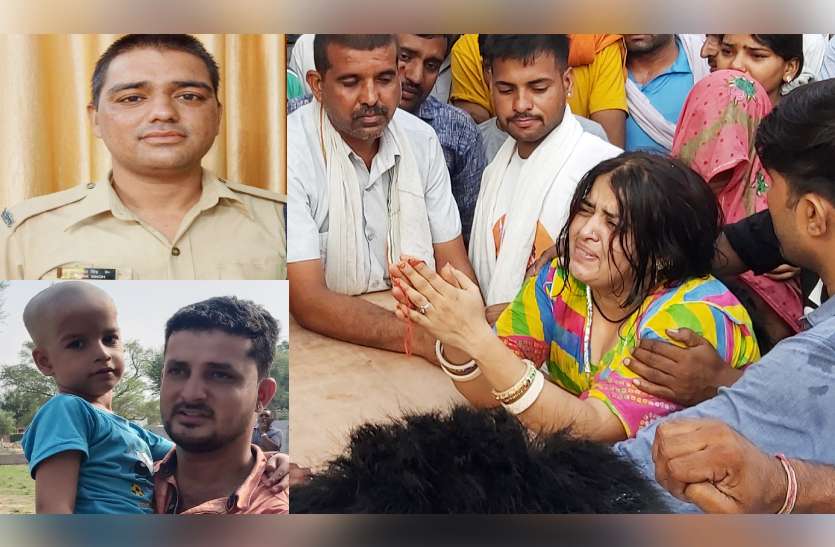 CRPF Jawan Funeral : सीआरपीएफ के जवान सिकंदर सिंह का बुधवार को उसके गांव में राजकीय सम्मान के साथ अंतिम संस्कार किया गया। जवान के शव से लिपटकर बिलखती बहन बोली- राखी तो बांध लेने दो, 5 साल के बेटे ने पूछा- मेरे पापा कहां गए