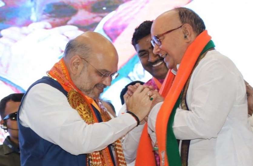 BJP Membership Drive तेलंगाना में शाह ने शुरु किया BJP सदस्यता अभियान, शामिल हुए आंध्र के पूर्व CM