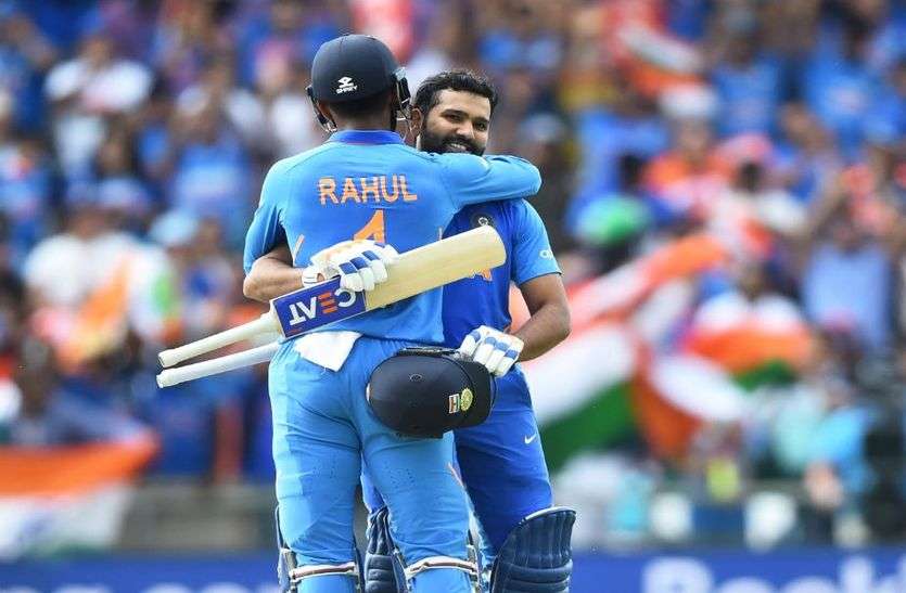 India Won World Cup 2019 : भारत ने श्रीलंका को सात विकेट से हराया, रोहित शर्मा ने रचा कीर्तिमान
