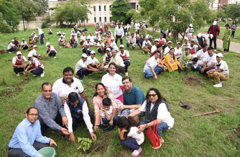 indore VIDEO : पत्रिका का हरित प्रदेश अभियान : शहरवासियों ने पौधारोपण कर हरियाली फैलाने का दिया संदेश