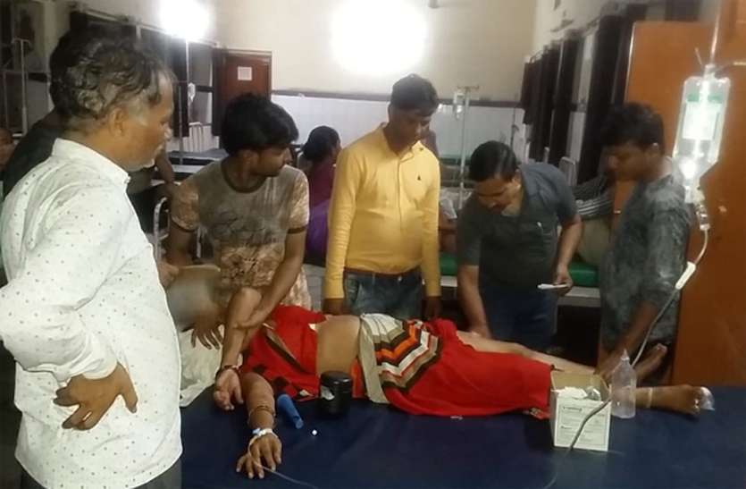 dholpur news dholpur सब्जी बनाते समय कढ़ाई में गिरने से महिला झुलसी