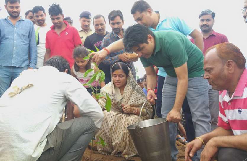 sidhi news पत्रिका हरित प्रदेश अभियान का समारोह पूर्वक हुआ शुभारंभ