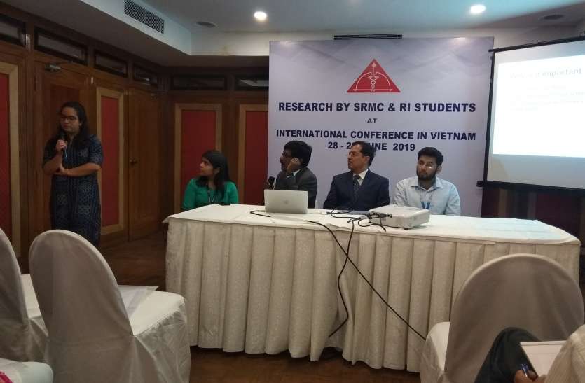 sree ramachandra institute student participated in internation confere श्री रामचंद्रा के विद्यार्थियों ने अंतर्राष्ट्रीय सम्मेलन में की भागीदारी