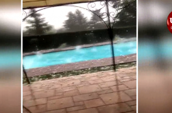 Video of France swimming pool after hailstorm attack Video: फ्रांस के स्वीमिंग पुल में क्यों उबल रहा है पानी, जानें पूरी सच्चाई