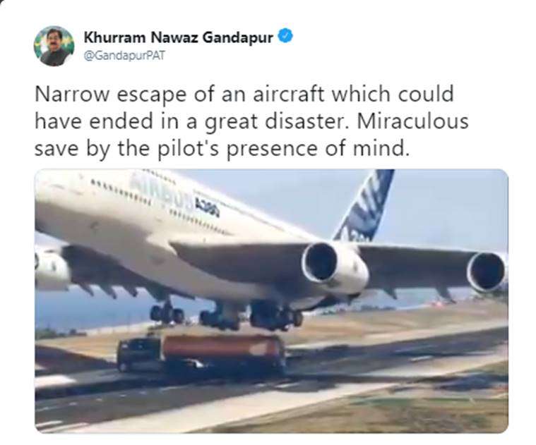 Khurram Nawaz Tweet