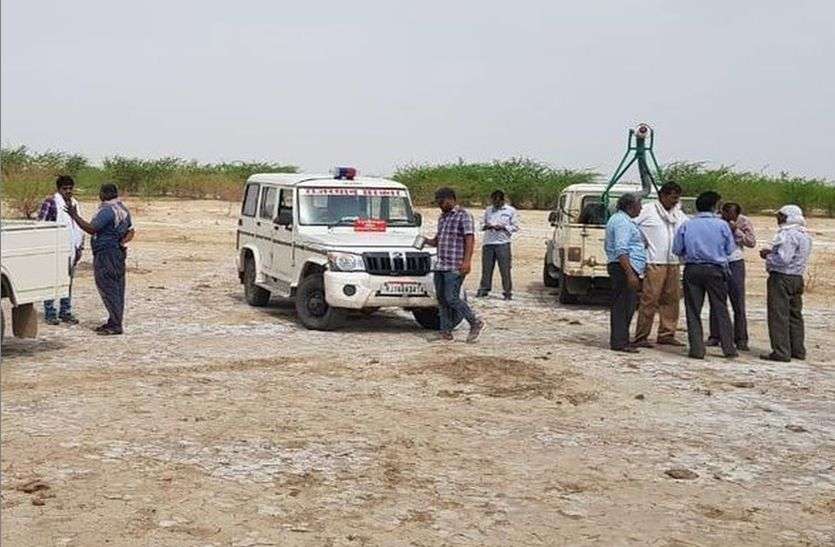 locusts in Nehad area नेहड़ में टिड्डी को ढंूढता रह गया नियंत्रण दल, पर नहीं मिला झुंड