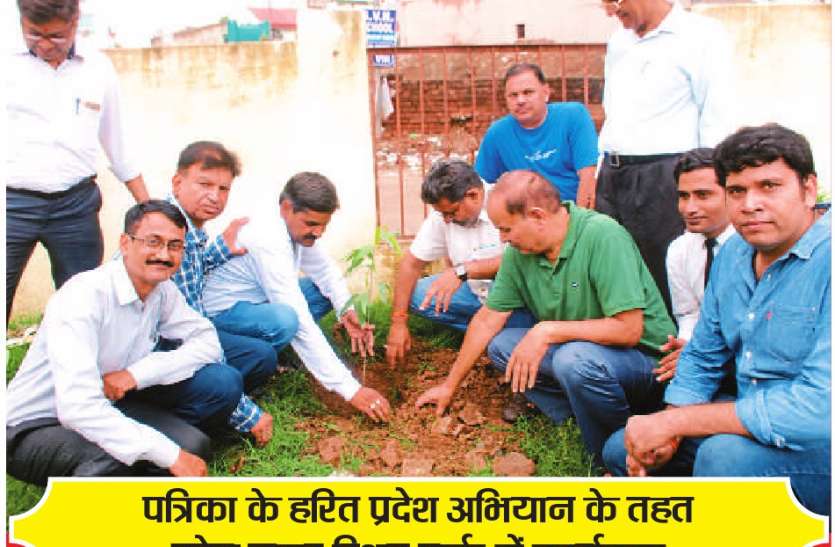 Plantation पौधा लगाने के साथ लिया संरक्षण का संकल्प