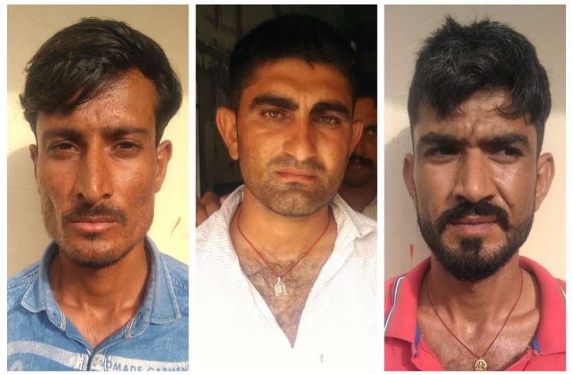crime news of jodhpur पाकिस्तान बॉर्डर के पास हो रही है जाली भारतीय मुद्रा की तस्करी, तीन तस्कर से 96 हजार और 8 जिंदा कारतूस बरामद