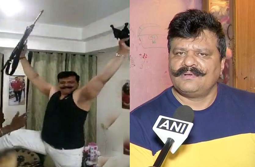 Pranav Champion बंदूक लहराने वाले बीजेपी विधायक कुंवर प्रणव बोले- मेरे खिलाफ साजिश रची गई