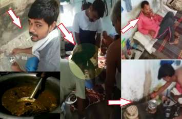 Mau jail Video Viral Prisoners Claim Enjoy Everything after Pay मऊ जेल का वीडियो वायरल, कैदी का दावा, पैसे देकर हेरोइन-गांजा, मोबाइल और दावत उड़ाओ