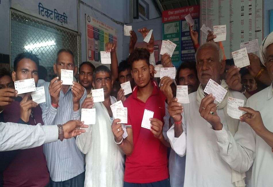 इंजन में खराबी से रद्द हुई जयपुर हिसार ट्रेन, यात्री हुए परेशान