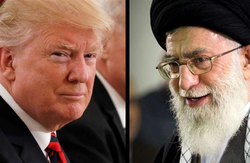 TRUMP AND KHOMEINI डोनाल्ड ट्रंप की ईरान को चेतावनी, और भी कड़े प्रतिबंध झेलने को तैयार रहें