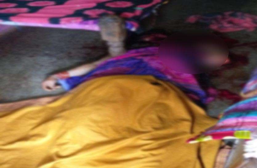 bhilai news बुजुर्ग पति ने मटन काटने वाले औजार से बूढ़ी पत्नी को उतारा मौत के घाट, कारण जानकर पुलिस के उड़ गए होश