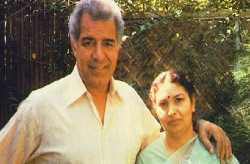 dara singh with his wife