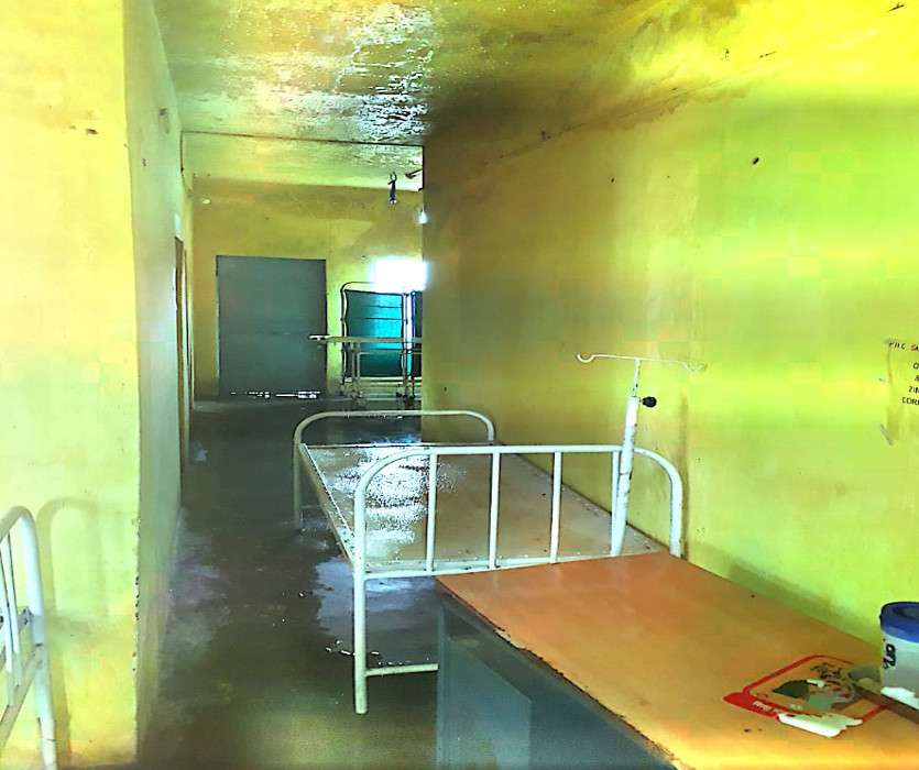 Shabby hospital
