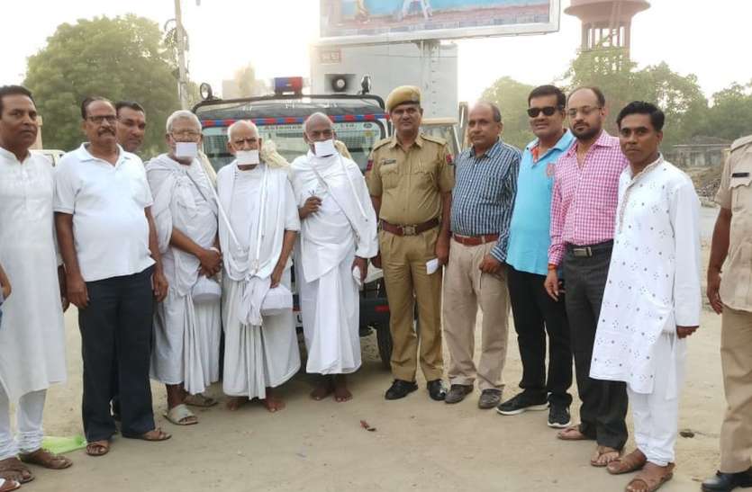 udaipur पदयात्रा है स्वास्थ्य व पर्यावरण की सुरक्षा का उपाय