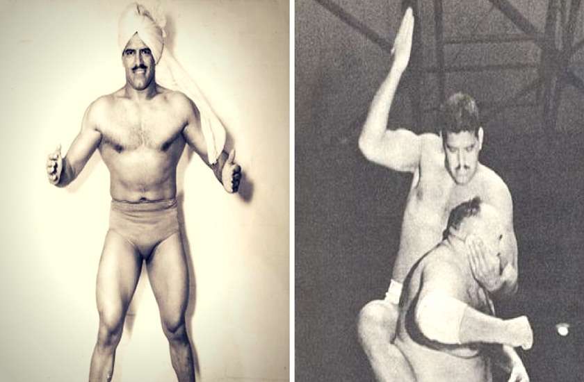 dara singh and king kong fight