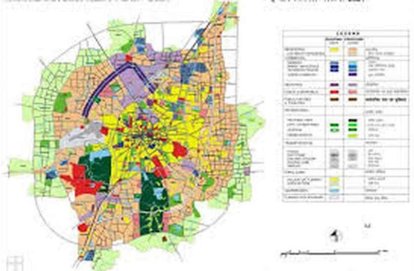 master plan टीएंडसीपी के अफसरों ने उड़ाई मास्टर प्लान की धज्जियां