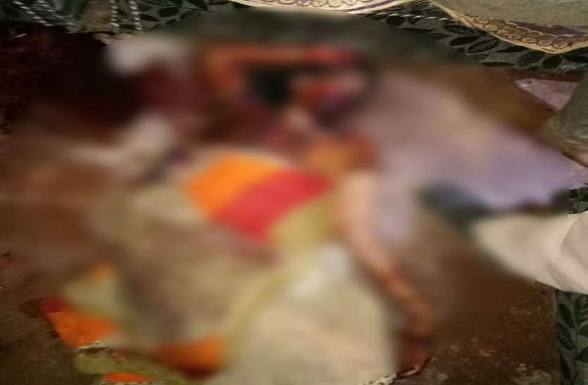Mother-son murder in datia